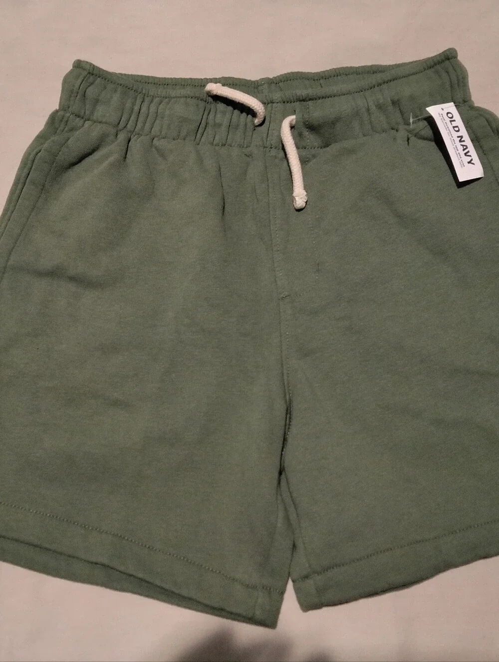 Old Navy Boy's Sage Green Drawstring Athletic Shorts